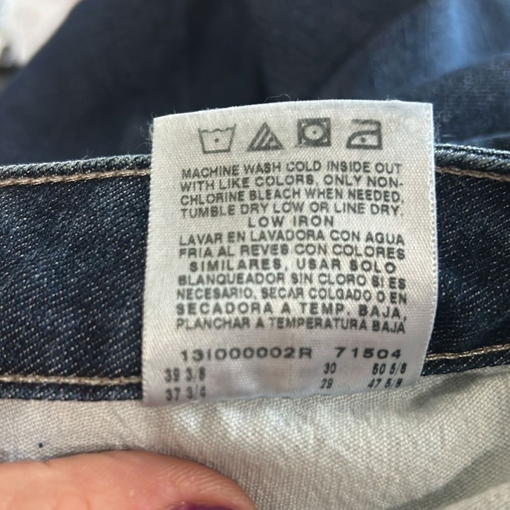 NWOT Lee Riders Women’s Relaxed Straight Leg 18 Petite Blue Denim Jeans - Picture 10 of 10